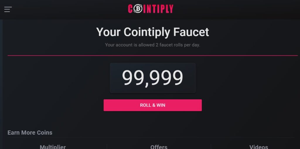 cointiply is an alternative to freebitco in