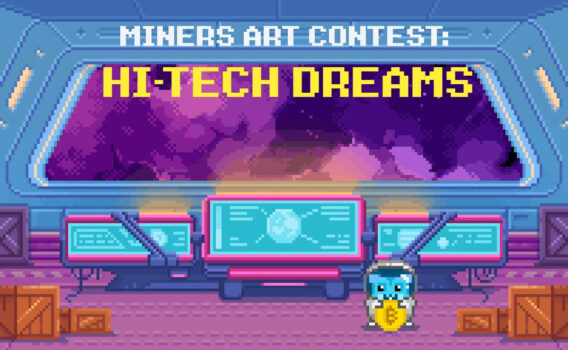 rollercoin hi-tech dreams miners art contest