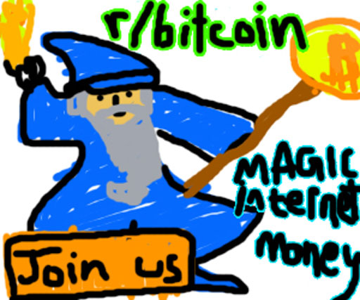 bitcoin is magic internet money